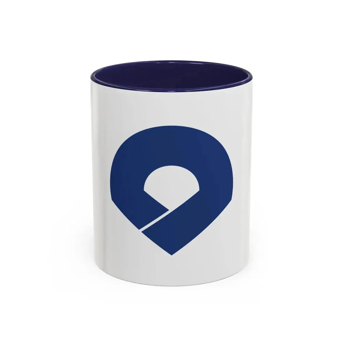 Flag of Wakayama Prefecture Japan - Accent Coffee Mug 11oz Navy - Go Mug Yourself