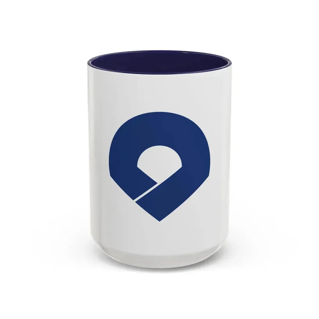 Flag of Wakayama Prefecture Japan - Accent Coffee Mug 15oz Navy - Go Mug Yourself