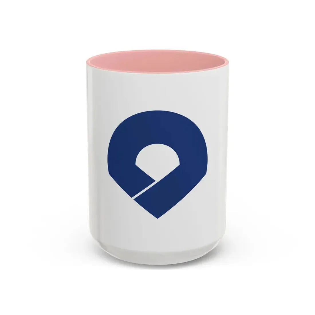 Flag of Wakayama Prefecture Japan - Accent Coffee Mug 15oz Pink - Go Mug Yourself