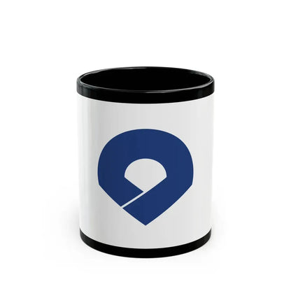 Flag of Wakayama Prefecture Japan - Black Coffee Mug 11oz - Go Mug Yourself
