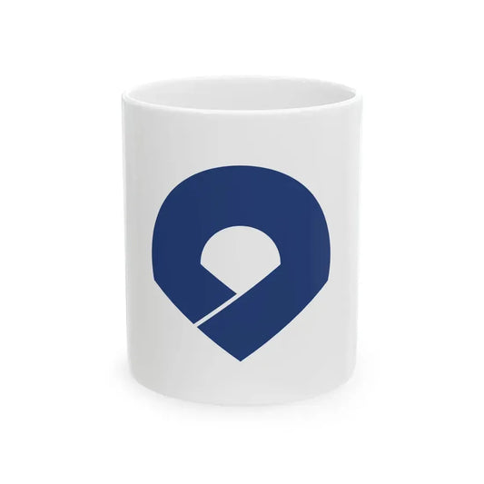 Flag of Wakayama Prefecture (Japan) White Coffee Mug 11oz - Go Mug Yourself