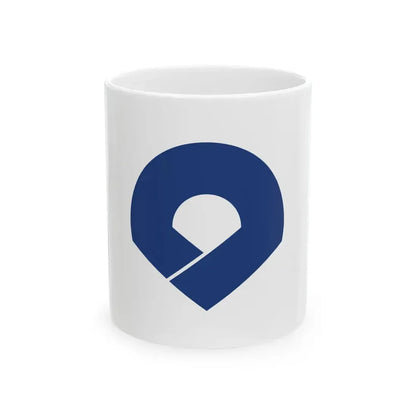 Flag of Wakayama Prefecture Japan - White Coffee Mug 11oz - Go Mug Yourself