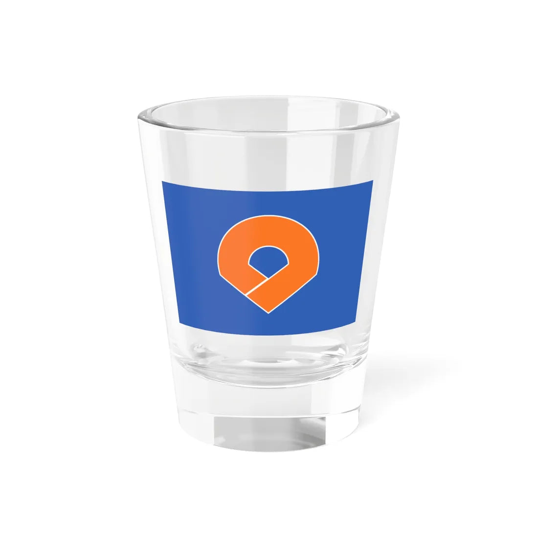 Flag of Wakayama Prefecture variant (Japan) Shot Glass 1.5oz 1.5oz - Go Mug Yourself