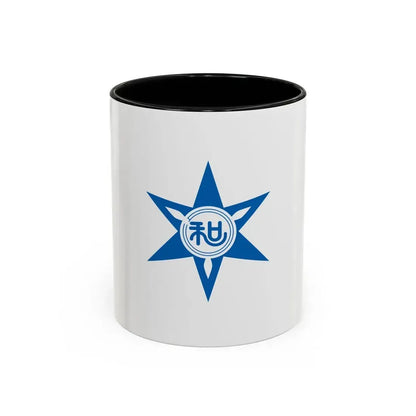 Flag of Wakayama Wakayama Japan - Accent Coffee Mug 11oz Black - Go Mug Yourself