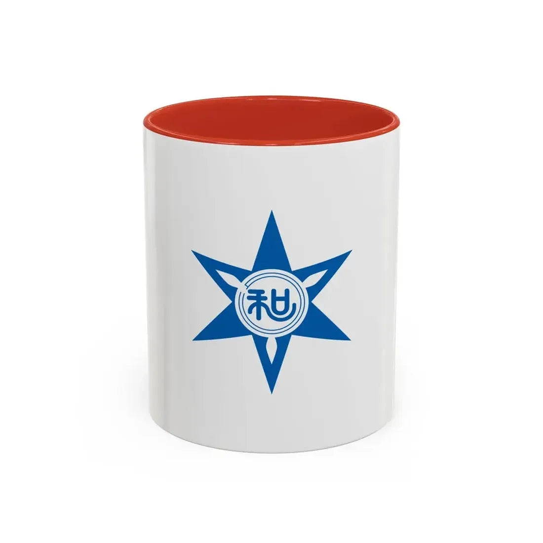 Flag of Wakayama Wakayama Japan - Accent Coffee Mug 11oz Red - Go Mug Yourself