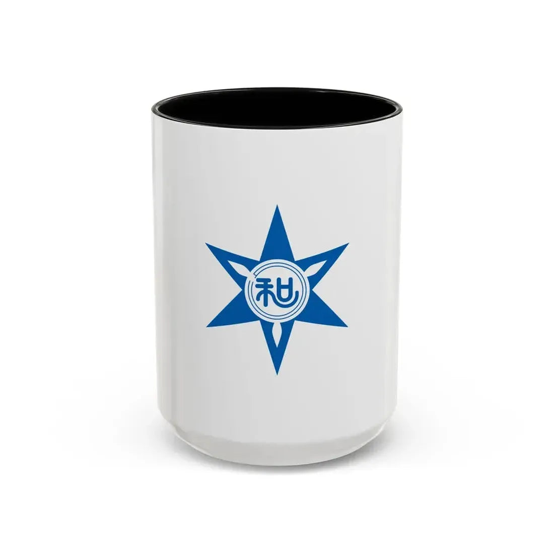 Flag of Wakayama Wakayama Japan - Accent Coffee Mug 15oz Black - Go Mug Yourself