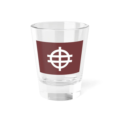 Flag of Waki Yamaguchi (Japan) Shot Glass 1.5oz 1.5oz - Go Mug Yourself