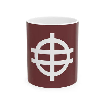 Flag of Waki Yamaguchi (Japan) White Coffee Mug 11oz - Go Mug Yourself