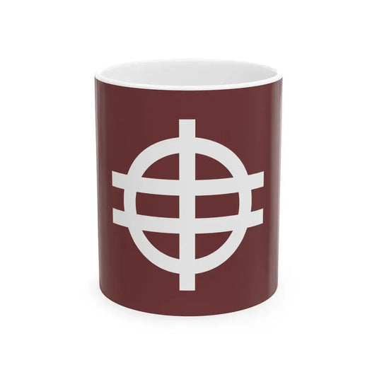 Flag of Waki Yamaguchi (Japan) White Coffee Mug 11oz - Go Mug Yourself
