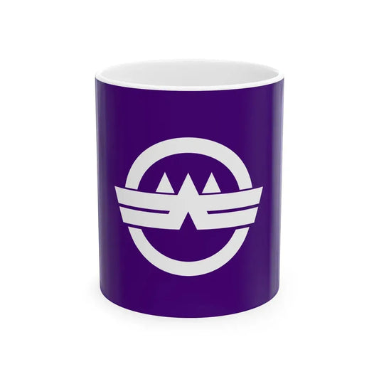 Flag of Wako Saitama (Japan) White Coffee Mug 11oz - Go Mug Yourself