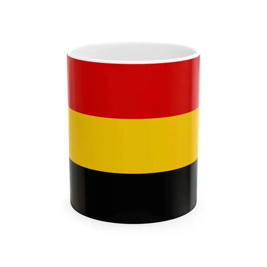 Flag of Waldeck before 1830 (Germany) White Coffee Mug 11oz - Go Mug Yourself