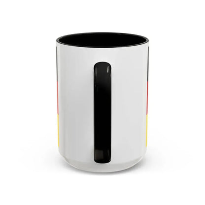 Flag of Waldeck Frankenberg Germany - Accent Coffee Mug - Go Mug Yourself