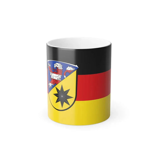Flag of Waldeck Frankenberg Germany - Color Changing Coffee Mug 11oz - Go Mug Yourself