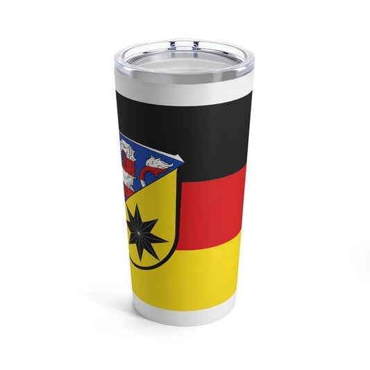 Flag of Waldeck Frankenberg Germany - Tumbler 20oz 20oz - Go Mug Yourself