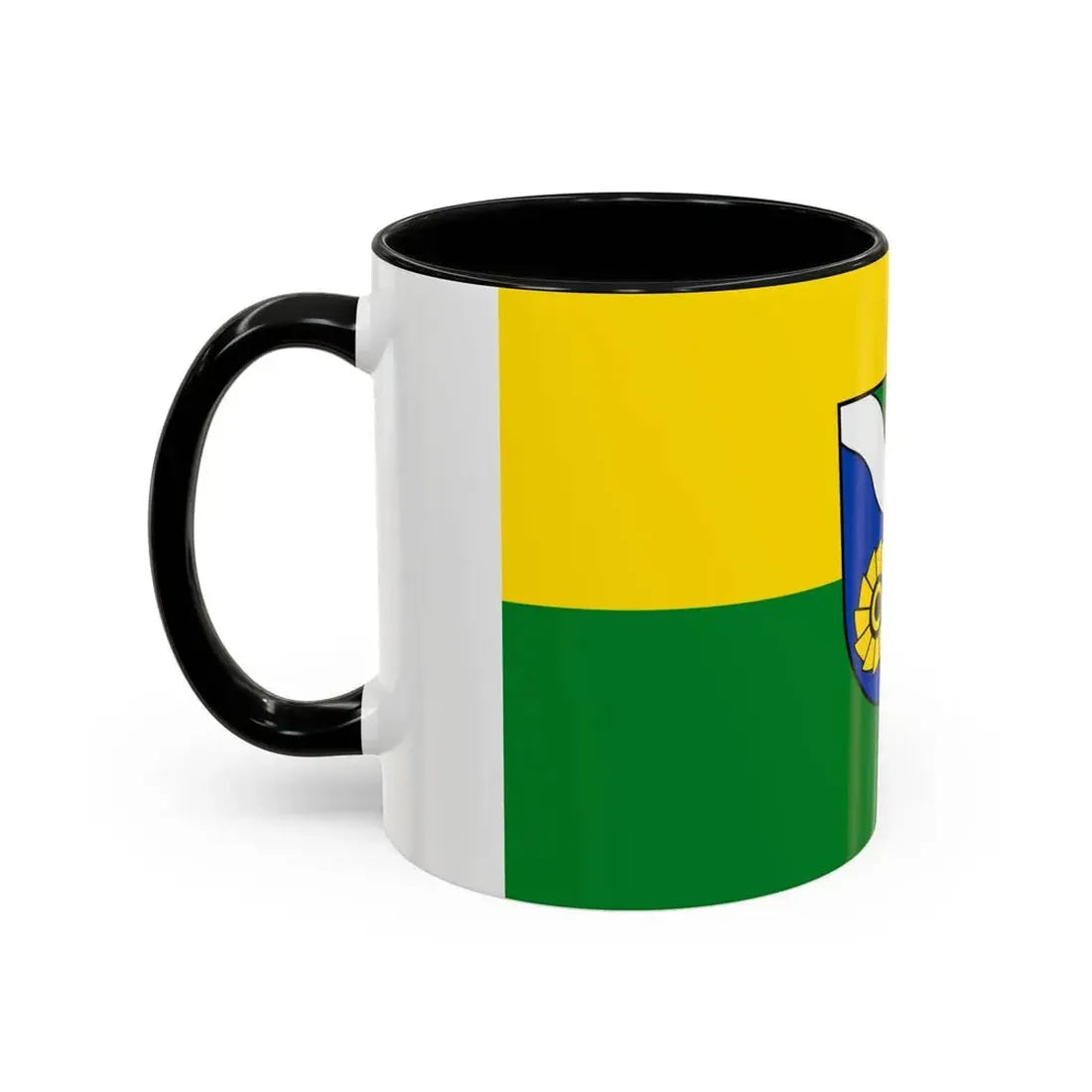 Flag of Waldshut Germany - Accent Coffee Mug - Go Mug Yourself