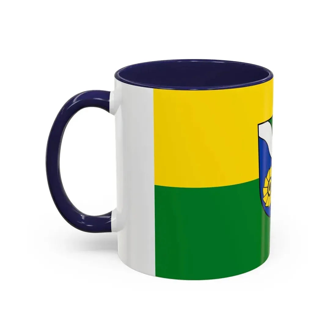 Flag of Waldshut Germany - Accent Coffee Mug - Go Mug Yourself