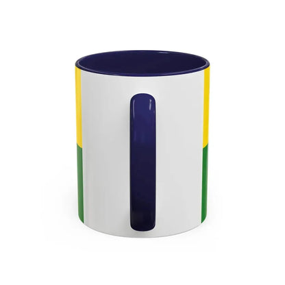 Flag of Waldshut Germany - Accent Coffee Mug - Go Mug Yourself