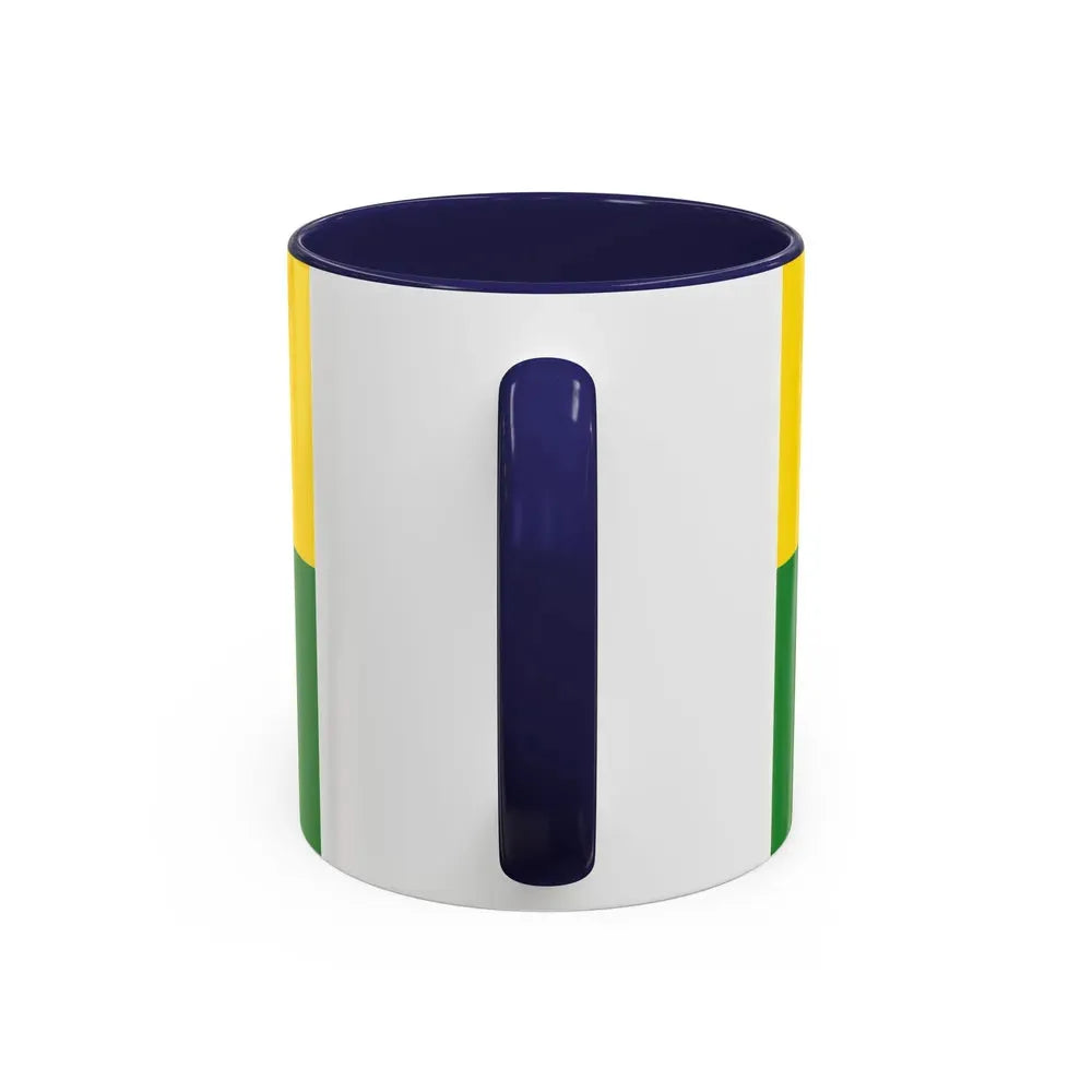 Flag of Waldshut Germany - Accent Coffee Mug - Go Mug Yourself