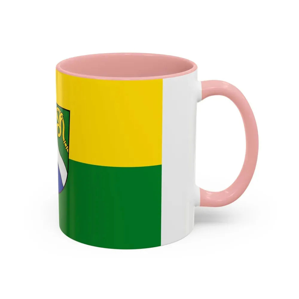 Flag of Waldshut Germany - Accent Coffee Mug - Go Mug Yourself