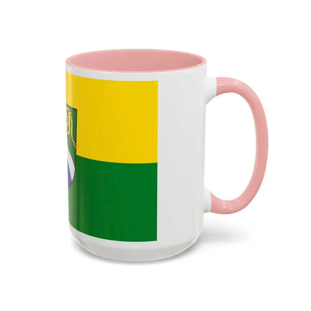 Flag of Waldshut Germany - Accent Coffee Mug - Go Mug Yourself
