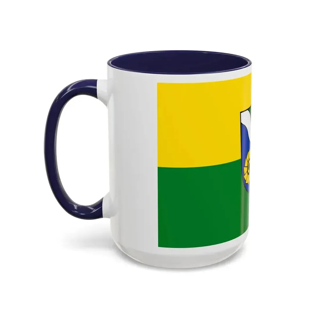 Flag of Waldshut Germany - Accent Coffee Mug - Go Mug Yourself