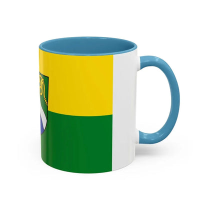 Flag of Waldshut Germany - Accent Coffee Mug - Go Mug Yourself