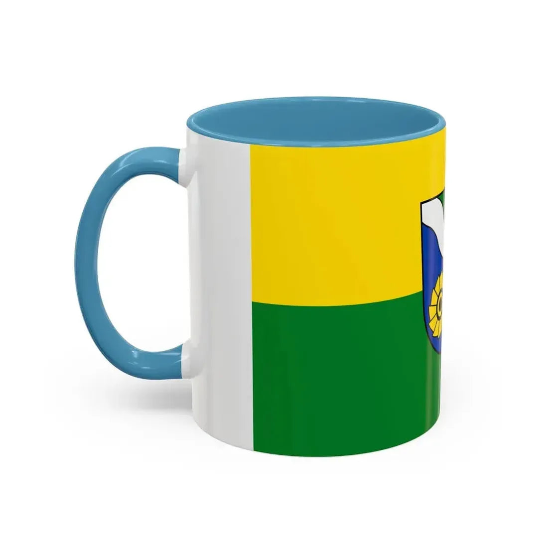 Flag of Waldshut Germany - Accent Coffee Mug - Go Mug Yourself