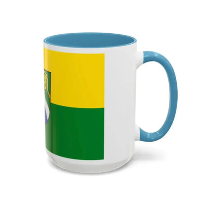 Flag of Waldshut Germany - Accent Coffee Mug - Go Mug Yourself
