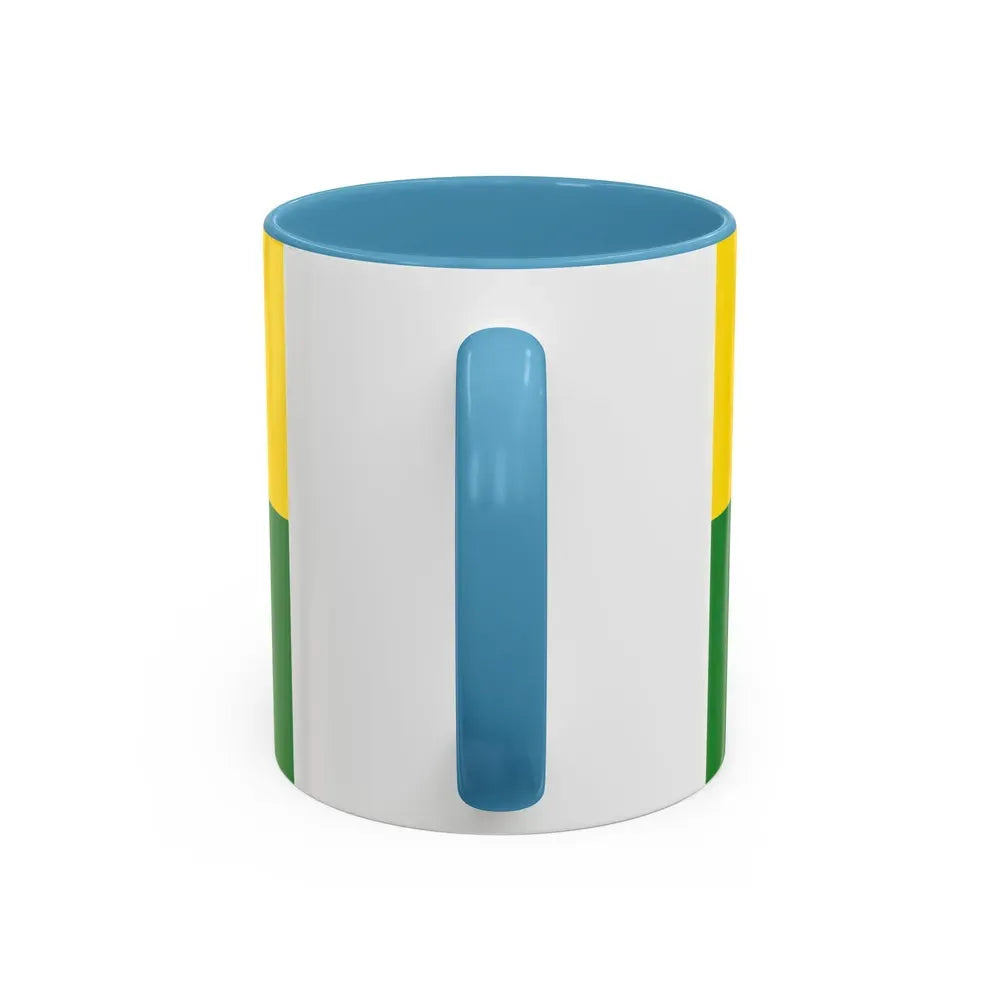 Flag of Waldshut Germany - Accent Coffee Mug - Go Mug Yourself