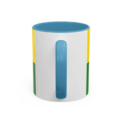 Flag of Waldshut Germany - Accent Coffee Mug - Go Mug Yourself