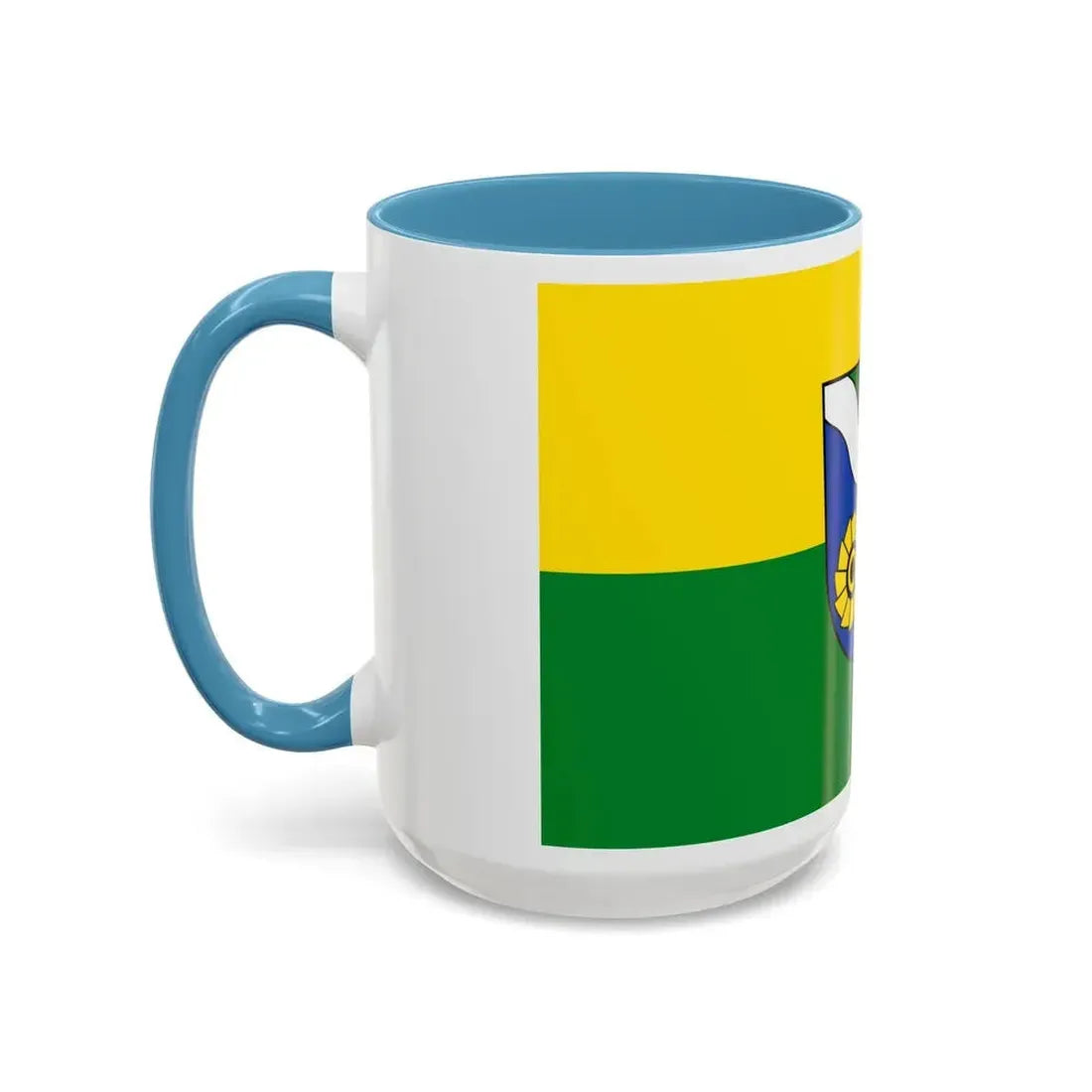 Flag of Waldshut Germany - Accent Coffee Mug - Go Mug Yourself