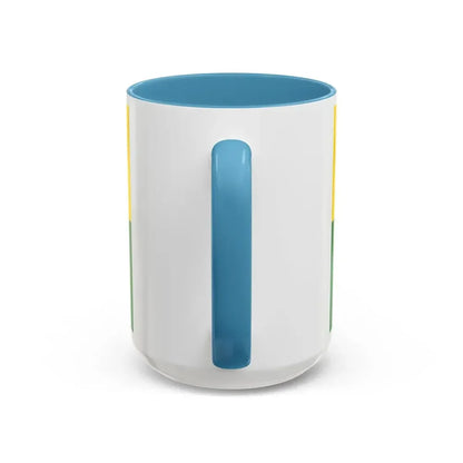 Flag of Waldshut Germany - Accent Coffee Mug - Go Mug Yourself
