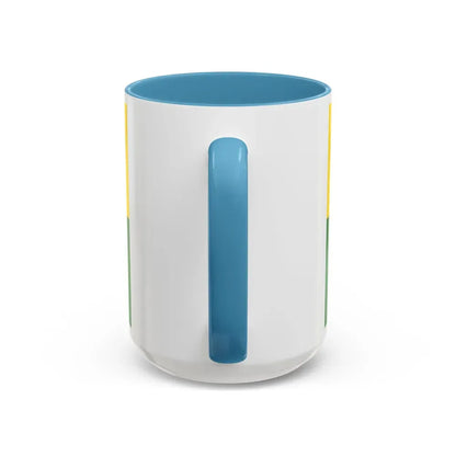 Flag of Waldshut Germany - Accent Coffee Mug - Go Mug Yourself