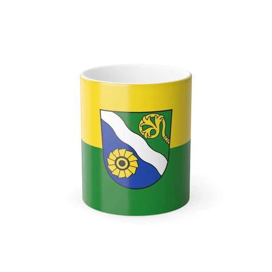 Flag of Waldshut Germany - Color Changing Coffee Mug 11oz - Go Mug Yourself