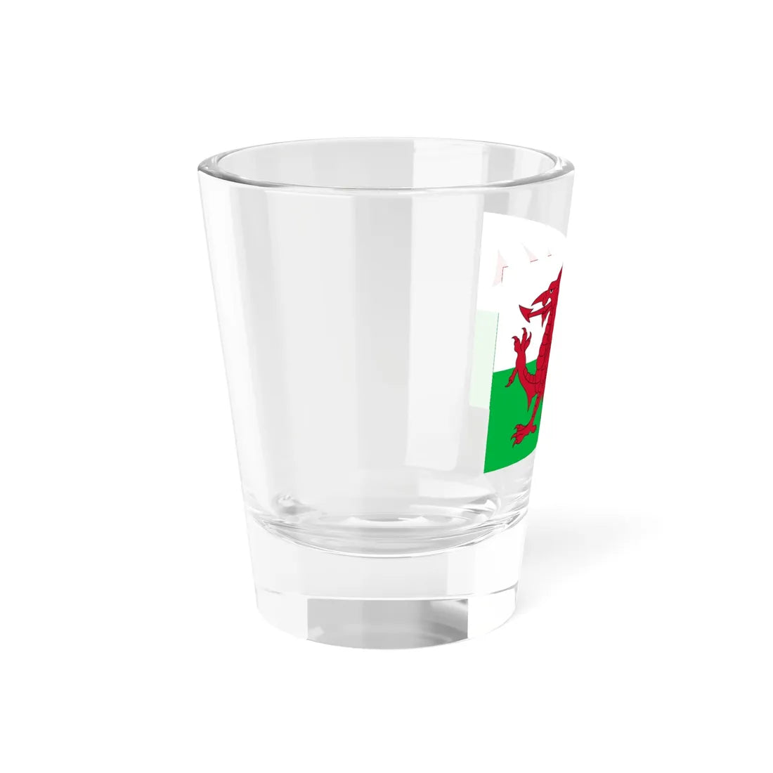 Flag of Wales 3-2 (United Kingdom) Shot Glass 1.5oz - Go Mug Yourself