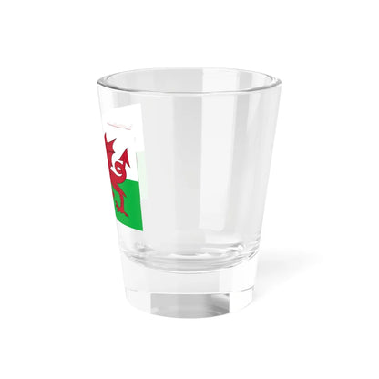 Flag of Wales 3-2 (United Kingdom) Shot Glass 1.5oz - Go Mug Yourself