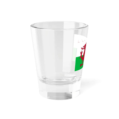Flag of Wales (United Kingdom) Shot Glass 1.5oz - Go Mug Yourself