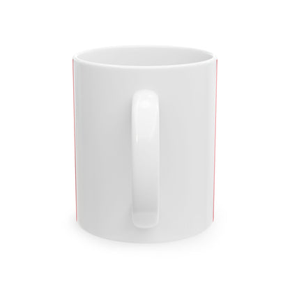 Flag of Wallis and Futuna 1887-1910 (Belgium) White Coffee Mug-Go Mug Yourself