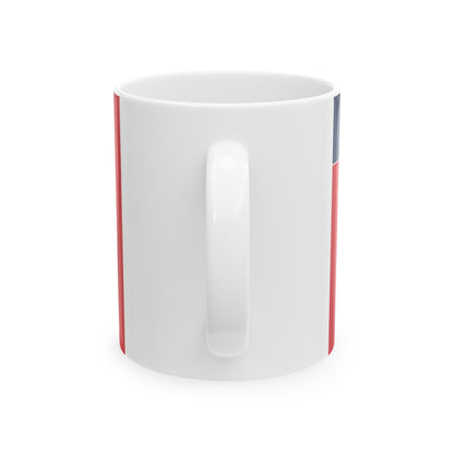 Flag of Wallis and Futuna 1910-1976 (Belgium) White Coffee Mug-Go Mug Yourself