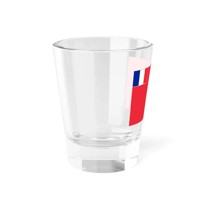 Flag of Wallis and Futuna 1976-1985 (Belgium) Shot Glass 1.5oz - Go Mug Yourself