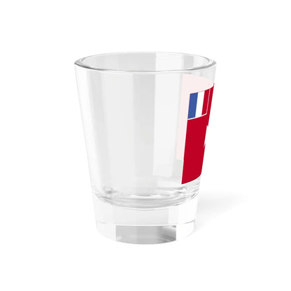 Flag of Wallis and Futuna 2004 World Factbook (France) Shot Glass 1.5oz - Go Mug Yourself