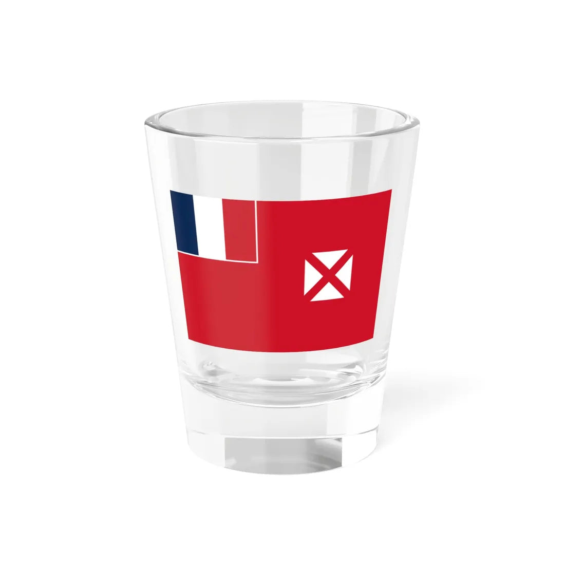 Flag of Wallis and Futuna (France) Shot Glass 1.5oz 1.5oz - Go Mug Yourself