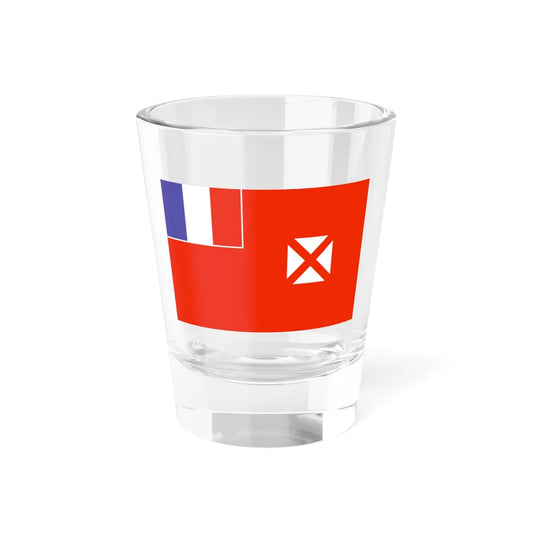 Flag of Wallis and Futuna WFB 2000 (France) Shot Glass 1.5oz 1.5oz - Go Mug Yourself