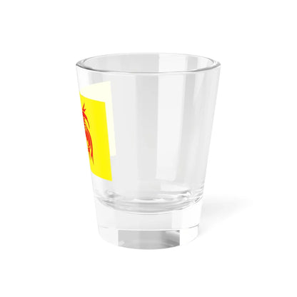 Flag of Wallonia 2010 et 2017 (Belgium) Shot Glass 1.5oz - Go Mug Yourself