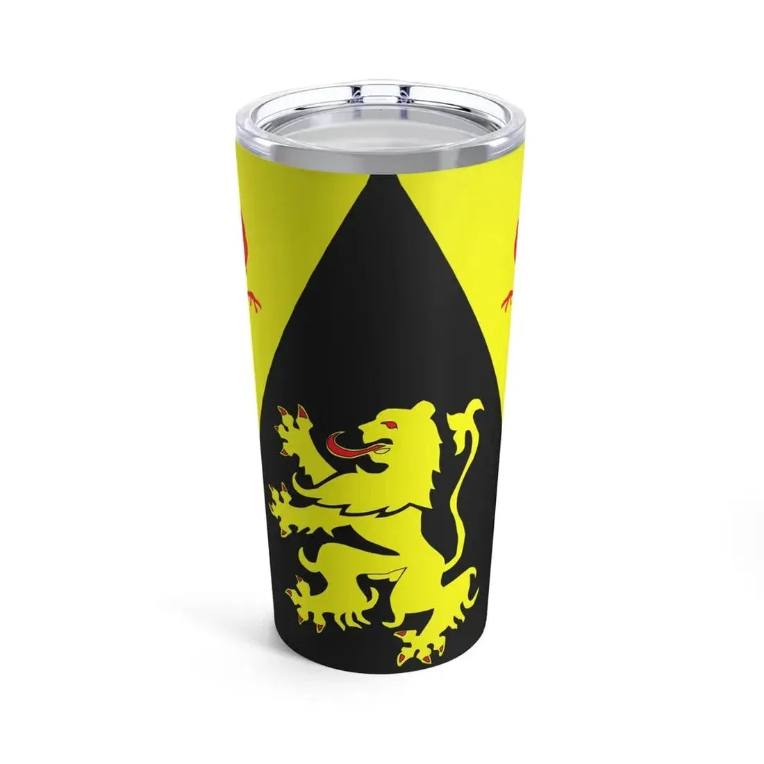 Flag of Walloon Brabant Belgium - Tumbler 20oz 20oz - Go Mug Yourself