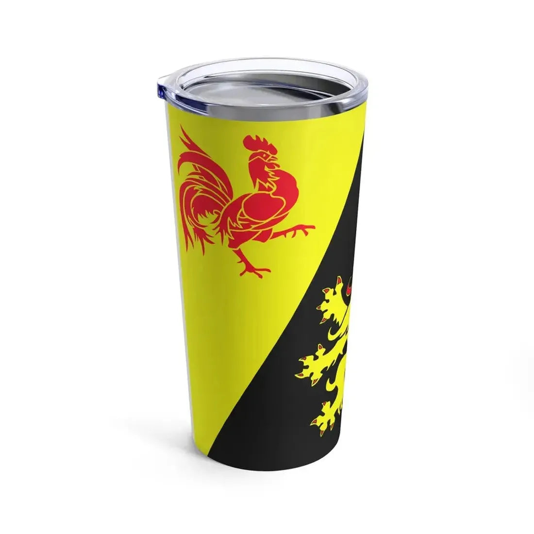 Flag of Walloon Brabant Belgium - Tumbler 20oz - Go Mug Yourself