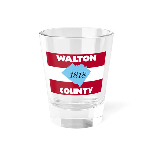 Flag of Walton County Georgia (Georgia) Shot Glass 1.5oz 1.5oz - Go Mug Yourself