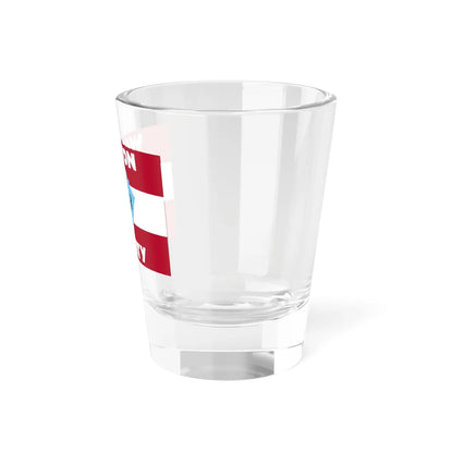 Flag of Walton County Georgia (Georgia) Shot Glass 1.5oz - Go Mug Yourself