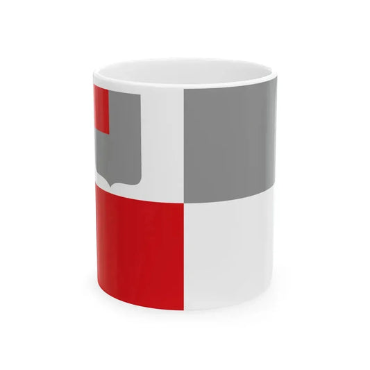 Flag of Wanze (Belgium) White Coffee Mug 11oz - Go Mug Yourself
