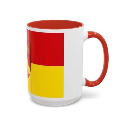 Flag of Warendorf Germany - Accent Coffee Mug - Go Mug Yourself